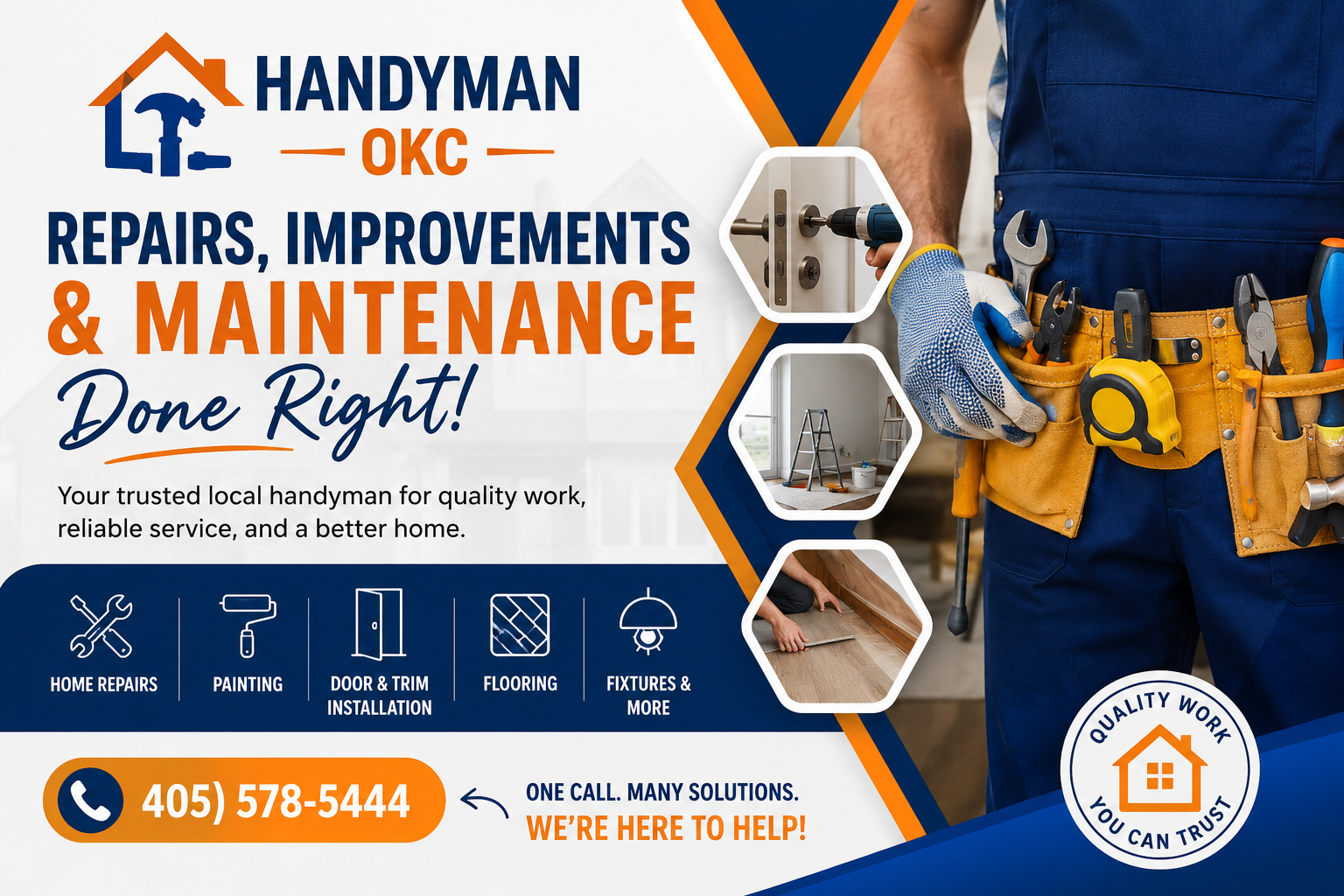 What Makes a Professional Handyman OKC Service the Best Choice for Your Home Repairs?